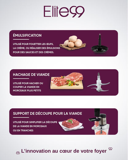 | Hachoir 6 EN 1 ELITE99 |